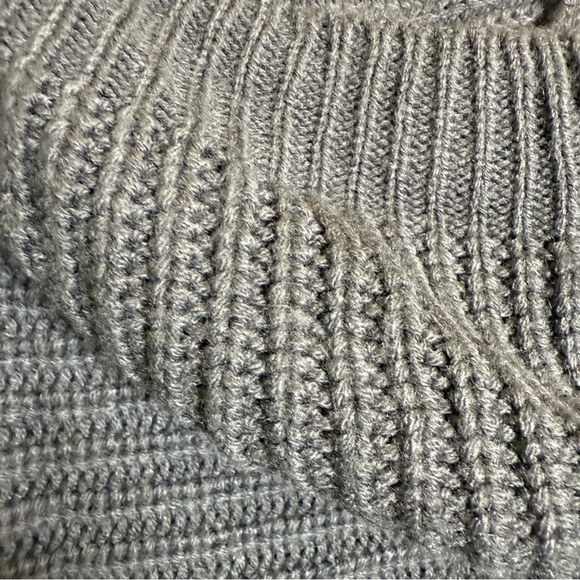 Rhapsody Cardigan Hoodie Sweater Open Front Womens Small Gray Grunge Goth Vibe - Picture 10 of 12